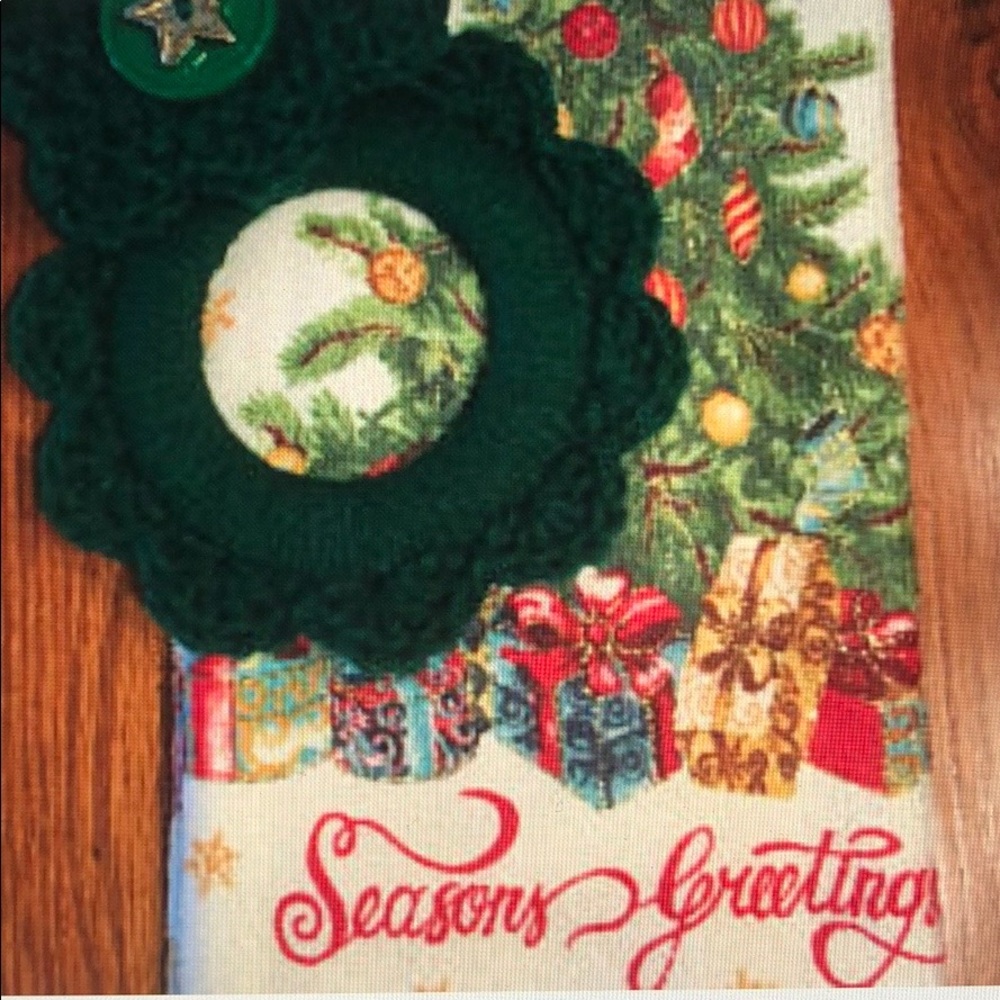 Christmas kitchen towel & oven hanger